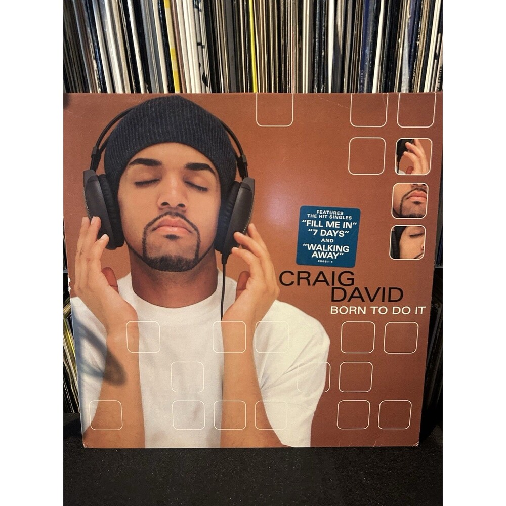 Craig David Born To Do It Lp Record - OG Press Vinyl - Unused - New!